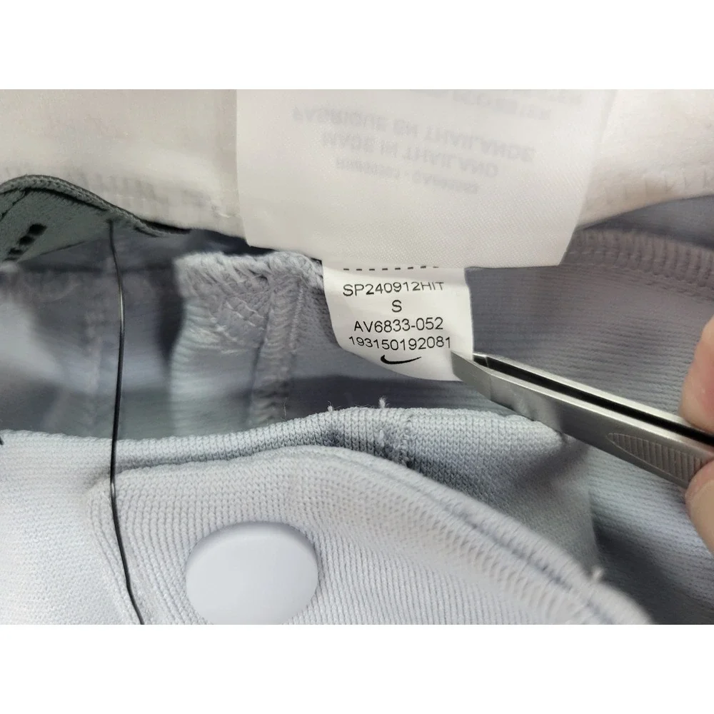 Nike Kids Softball Pants Grey AV6833-052 Team Engineered Small NEW